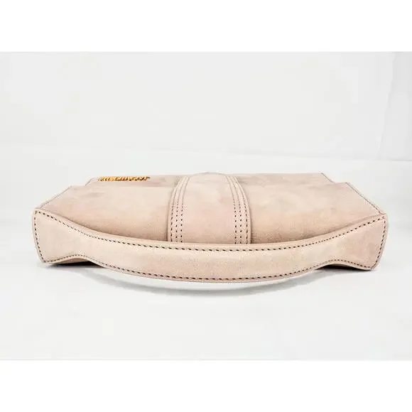 Jacquemus Le Grand Bambino Nubuck Leather Top Handle Bag Beige - Picture 6 of 9